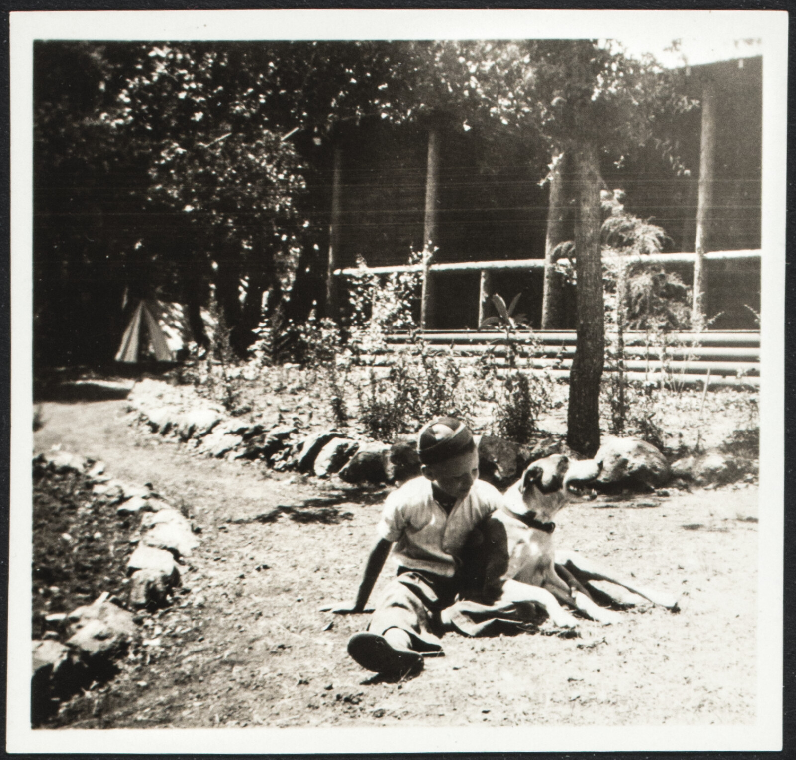 Young Richard Diebenkorn with Family