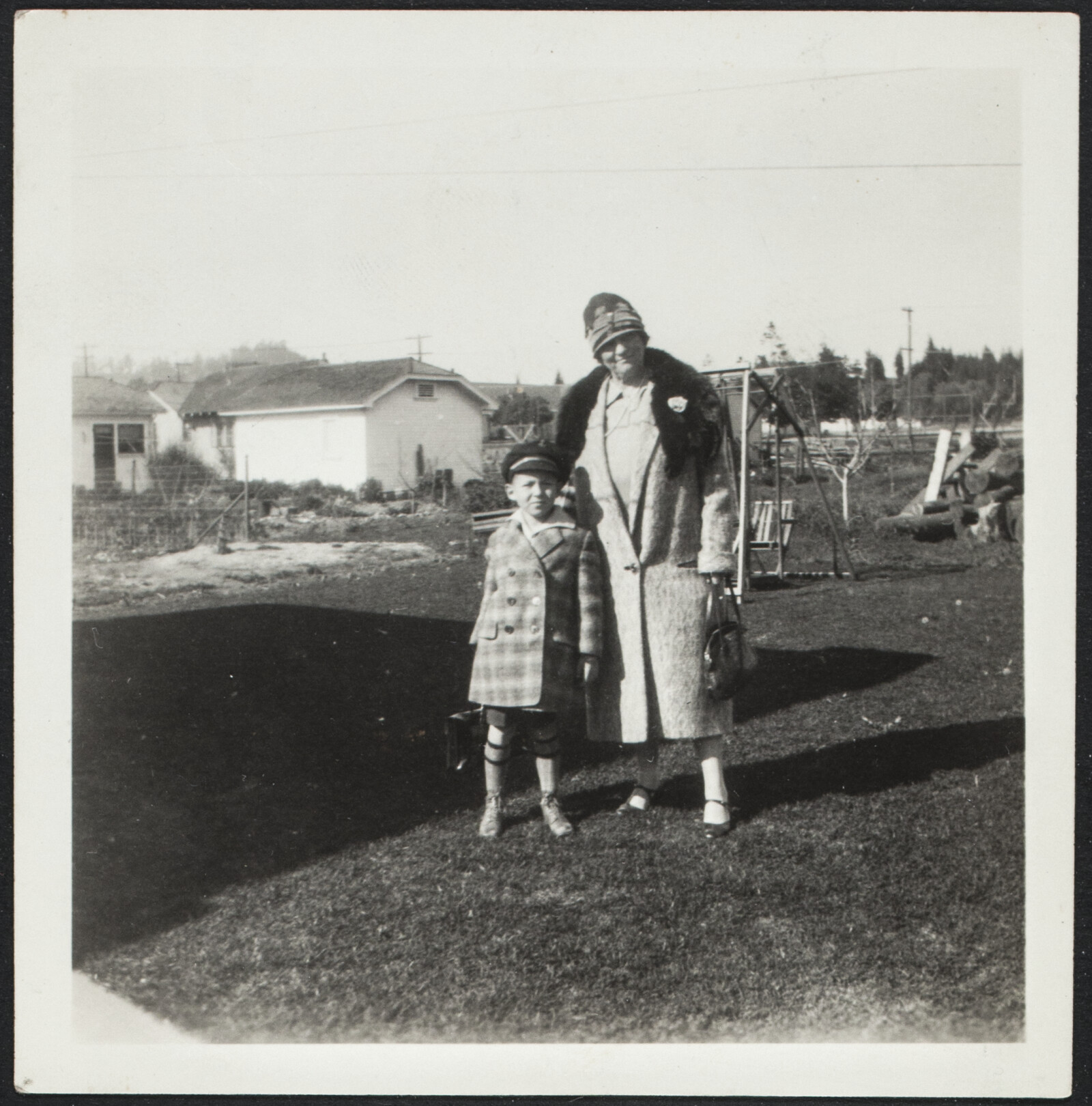 Young Richard Diebenkorn with Family