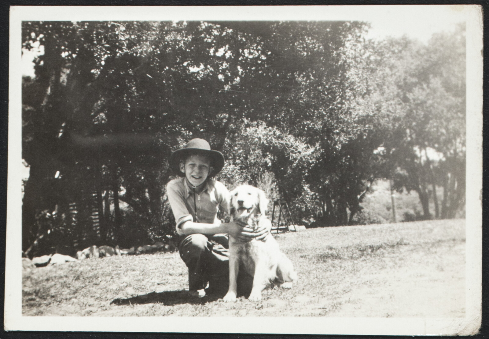 Young Richard Diebenkorn with Family