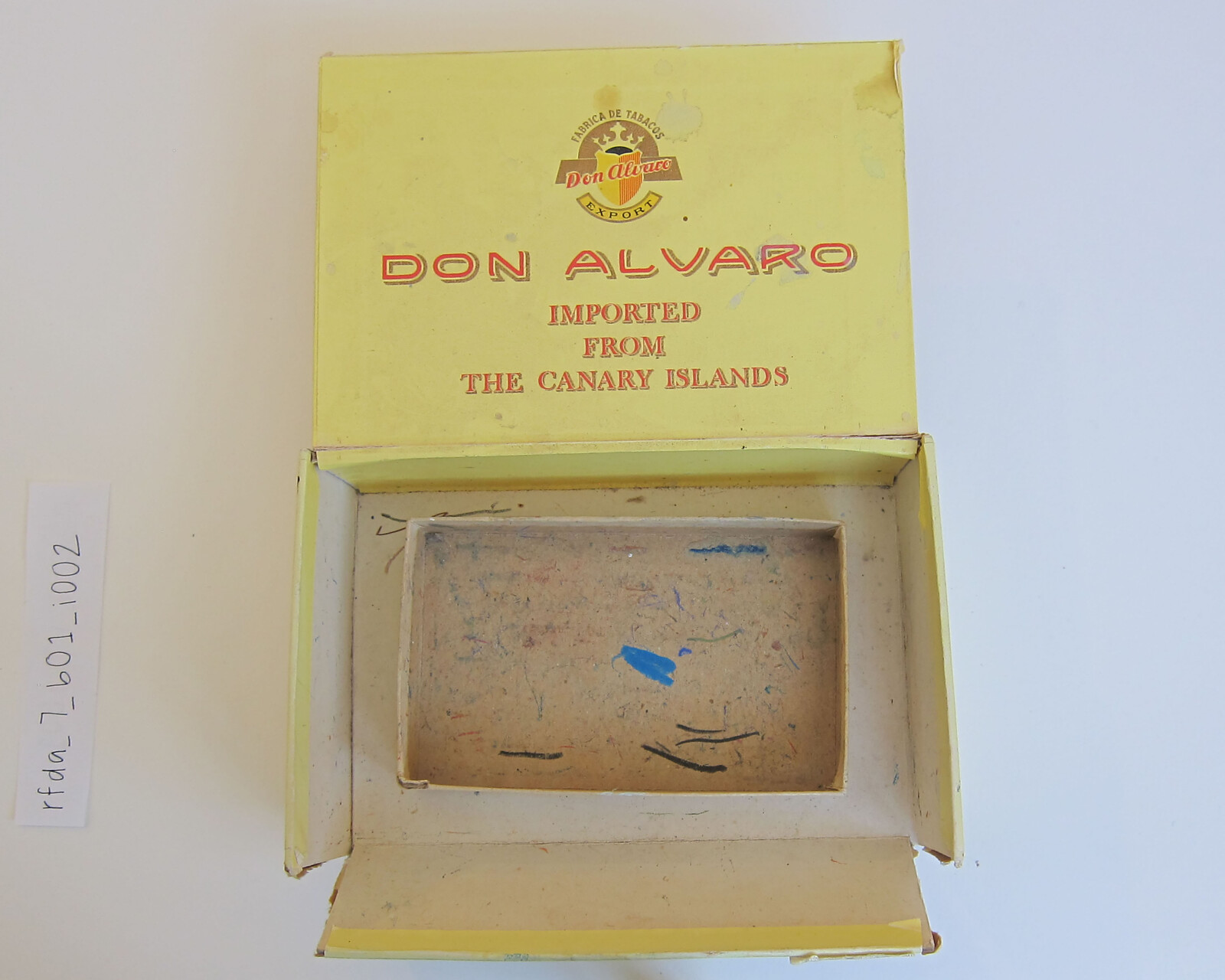 Studio Materials, Empty Cigar Box