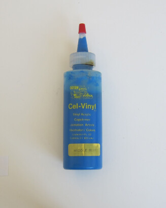 Studio Materials, Cel Vinyl Vinyl Acrylic Copolymer Middle Blue