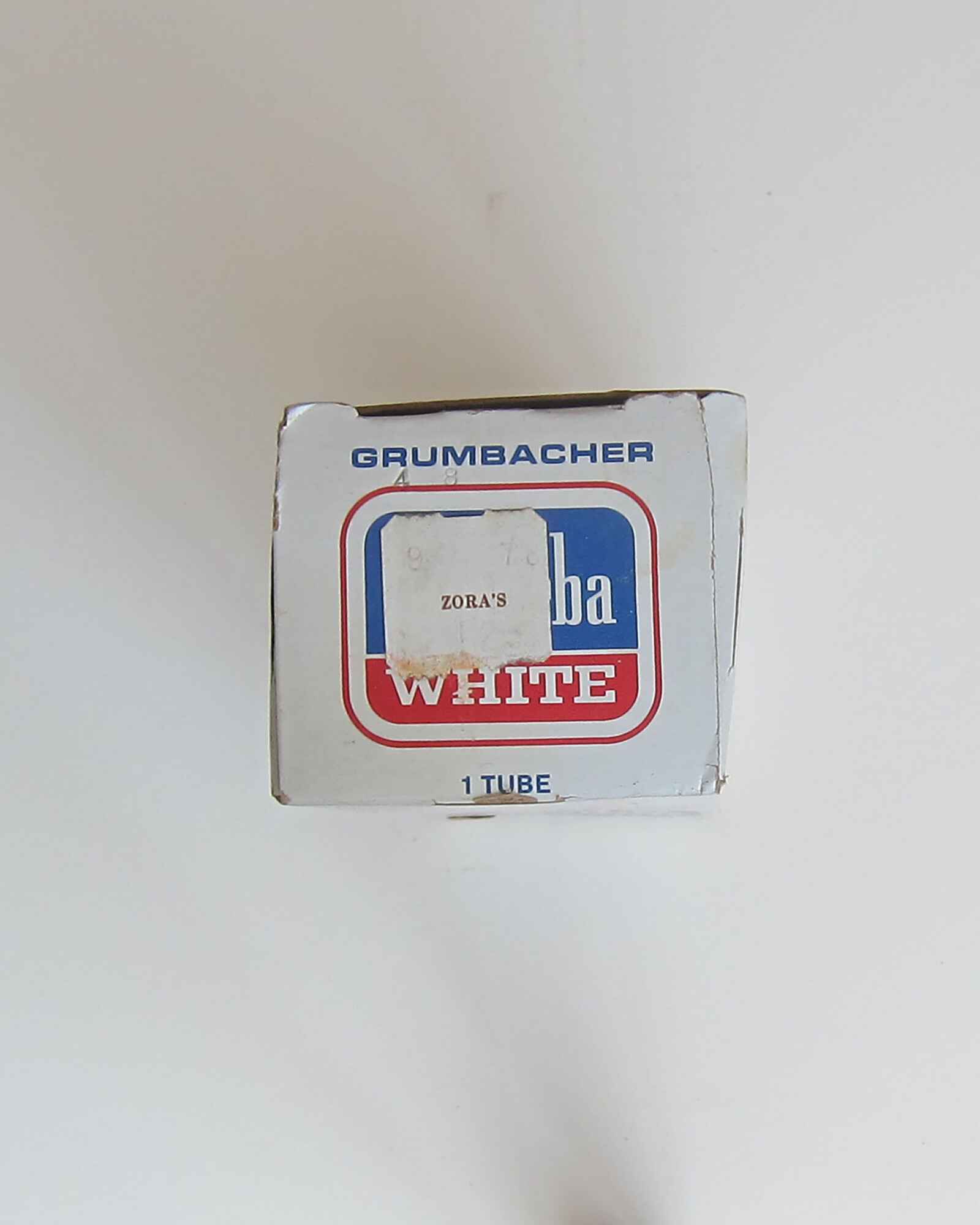 Studio Materials, Box of Grumbacher Superba White Oil Color