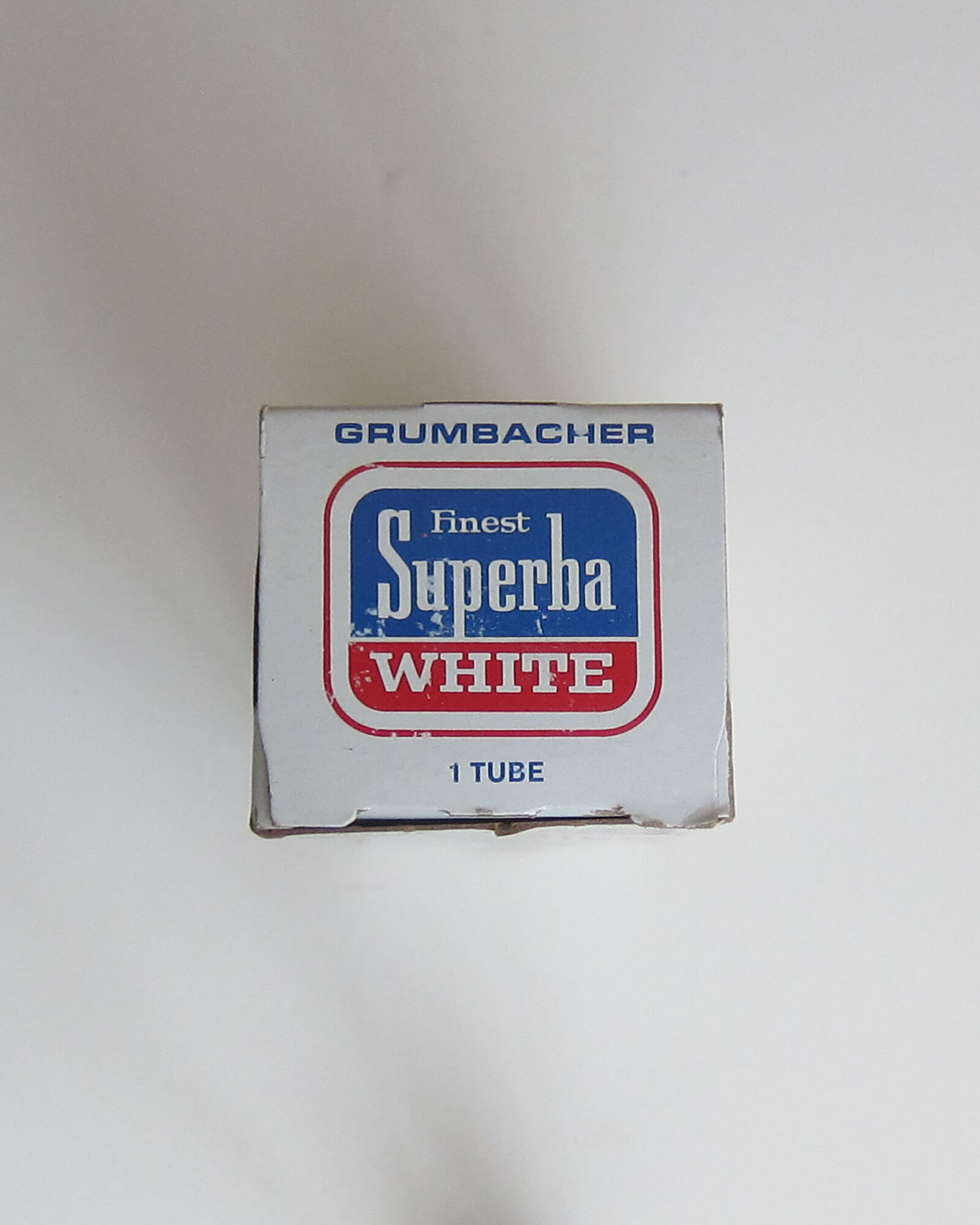 Studio Materials, Box of Grumbacher Superba White Oil Color