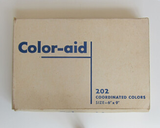 Studio Materials, Box of Color-aid Coordinated Colors