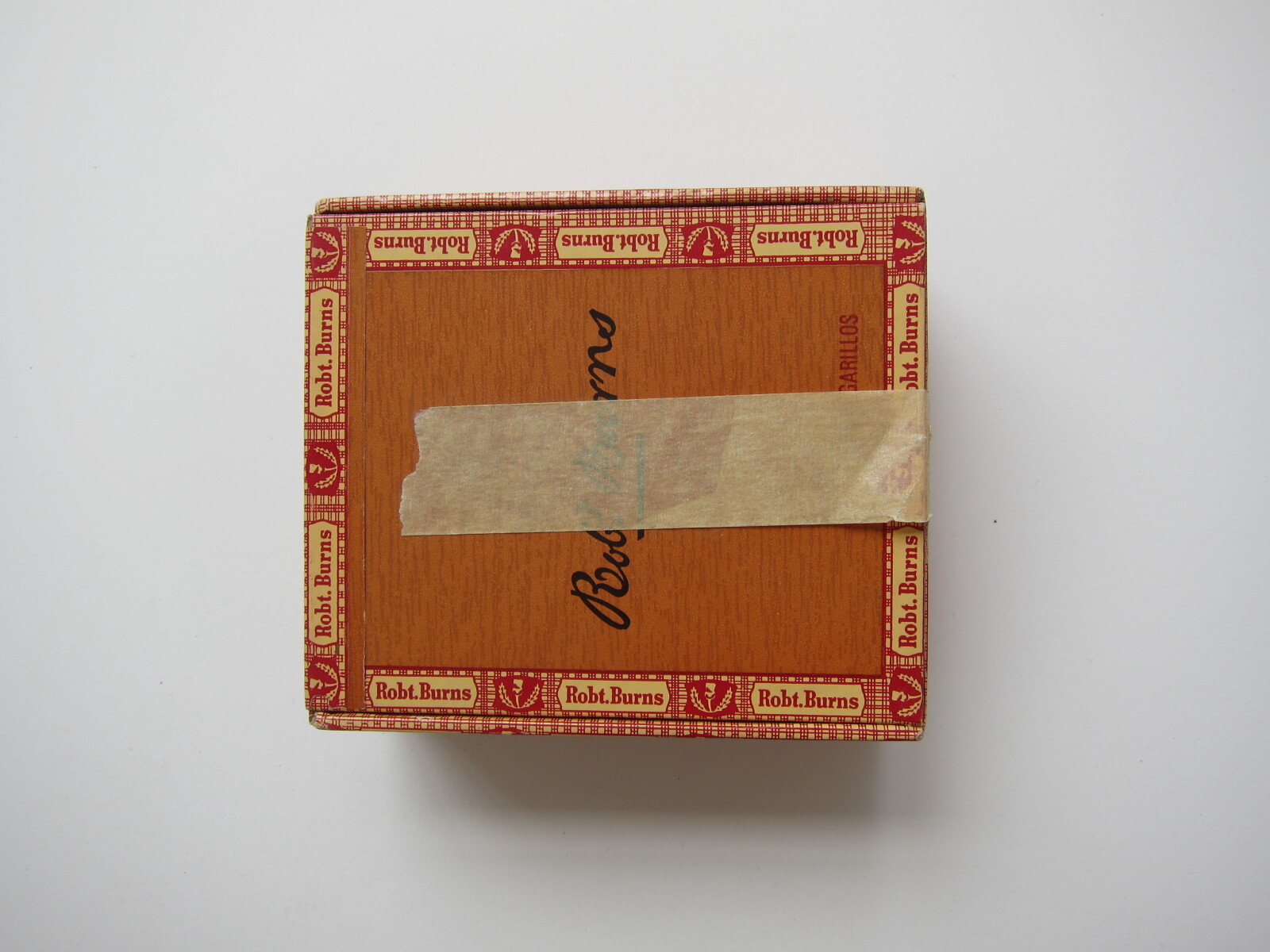 Studio Materials, Cigar Box w Paints