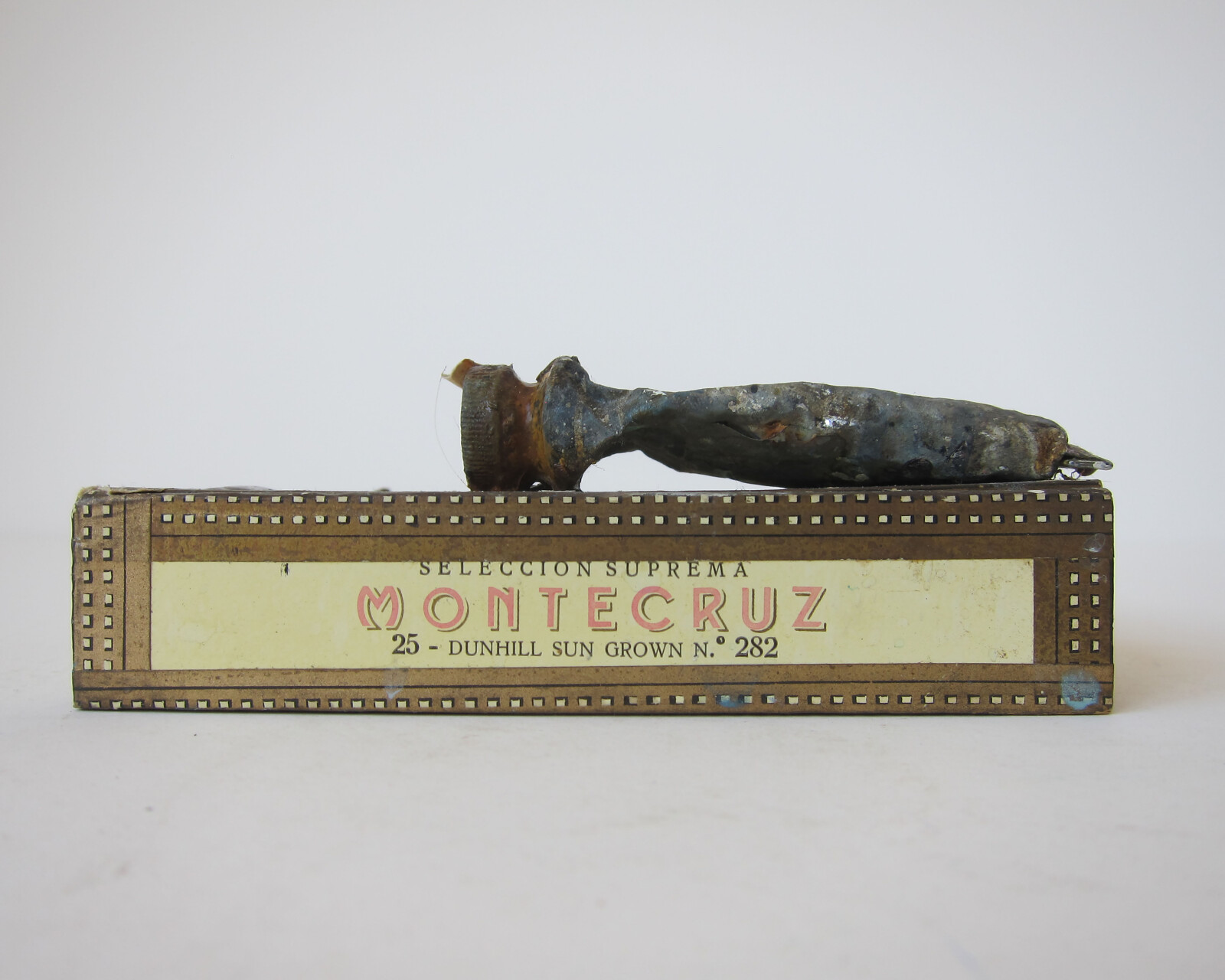 Studio Materials, Cigar Box w Paints