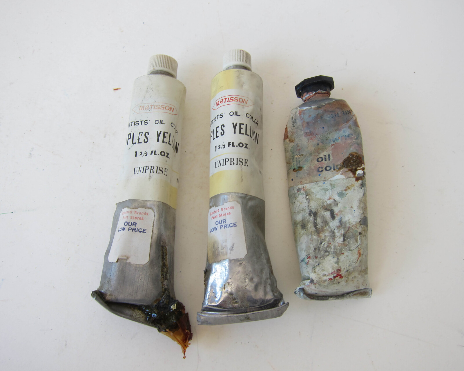 Studio Materials, Oil Paint Tubes