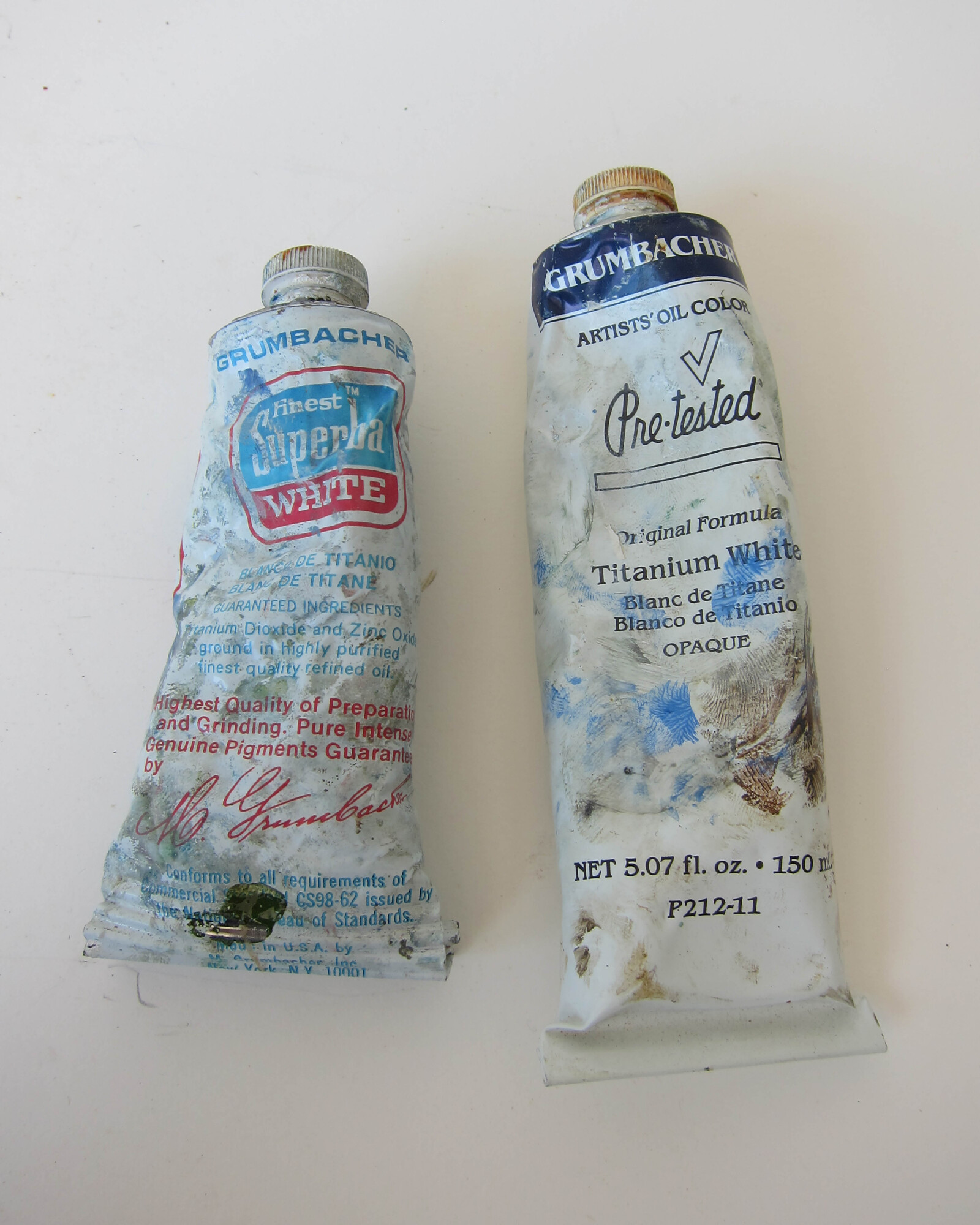 Studio Materials, Oil Paint Tubes